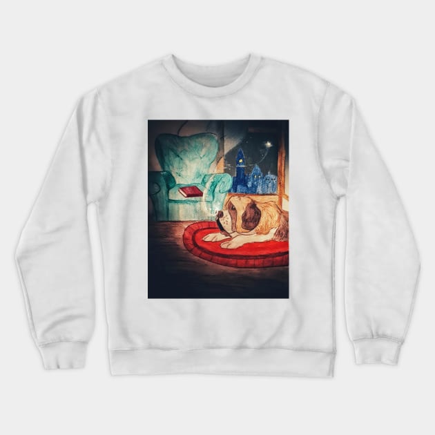 Nana the Nanny Crewneck Sweatshirt by Le petit fennec